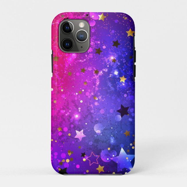 Coques Case-Mate iPhone Arrière - plan rose brillant (Dos)