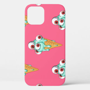 Case-Mate iPhone Case Arrière - plan rose crème glacée bleue