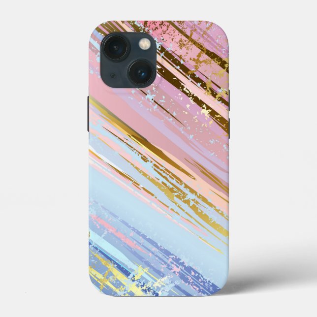 Coques Case-Mate iPhone Arrière - plan rose texturé (Verso)