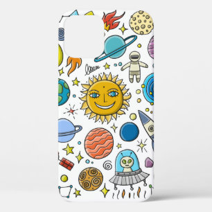 Case-Mate iPhone Case Arrière - plan spatial. Planètes du système solair
