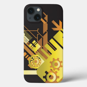 Etui iPhone Case-Mate Arrière - plan tramé technique 5