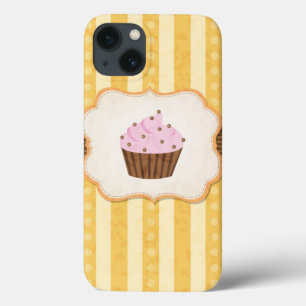 Coques Pour iPhone Arrière - plan vintage de petit gâteau