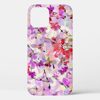 Case-Mate iPhone Case Arrière - plans d'aquarelle Orchidée-Sakura