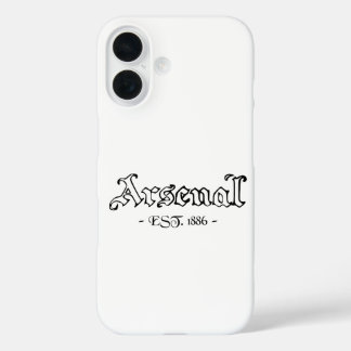 Coques iPhone 16 Arsenal Retro