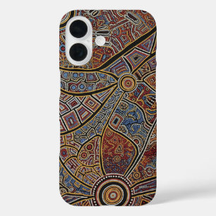 COQUES iPhone 16  ART ABORIGÈNE