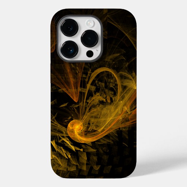 Coques Case-Mate iPhone Art abstrait au point de rupture (Verso)