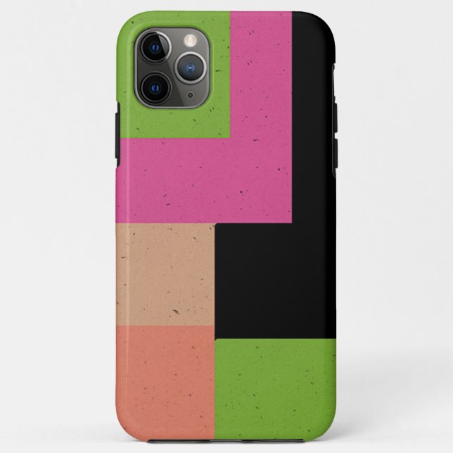 Coques Case-Mate iPhone Art Abstrait Carré (Dos)