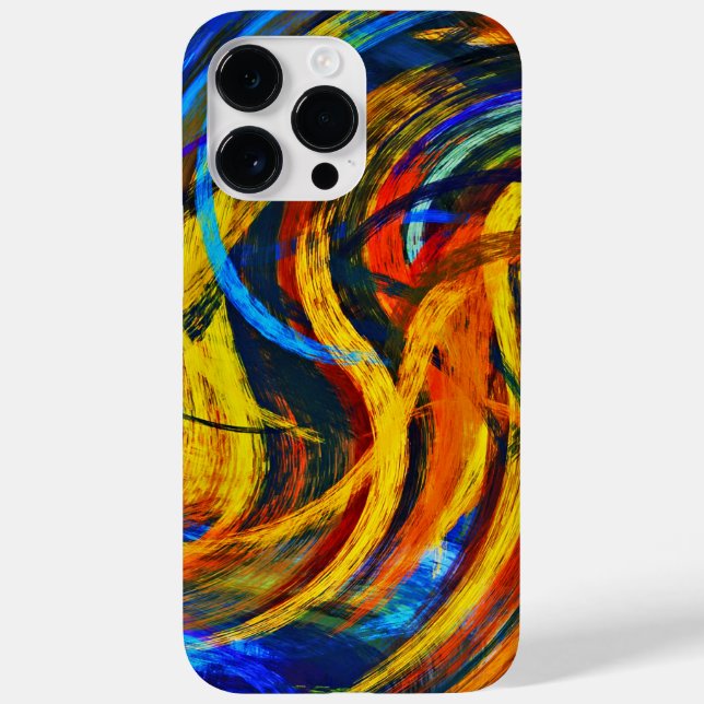 Coques Case-Mate iPhone Art Abstrait coloré #2 (Verso)