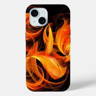 Coque Pour iPhone 15 Art Abstrait Fireball