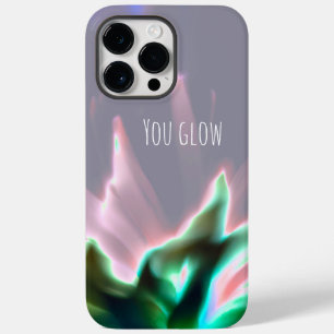 Coque Pour Pour iPhone 14 Pro Max Art Abstrait Floral "Vous Pouvez"