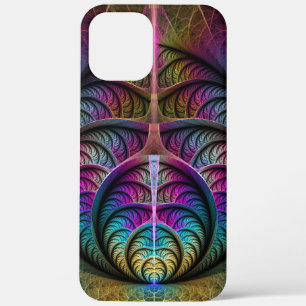 Case-Mate iPhone Case Art abstrait fractal coloré et psychédélique