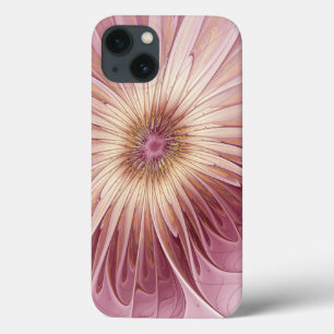 Case-Mate iPhone Case Art Abstrait Fractal Fleur & Tons de Bourgogne