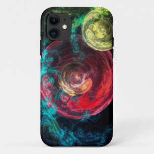 Case-Mate iPhone Case Art abstrait Galaxie Cercles