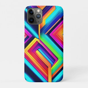Case-Mate iPhone Case Art Abstrait géométrique néon