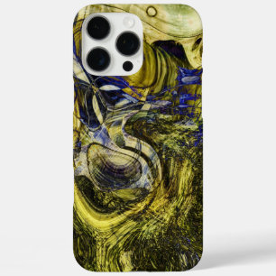 Coques iPhone 16 Pro Max Art Abstrait vert d'olive d'Avignon