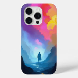Coque iPhone 15 Pro Art Abstrait vibrant