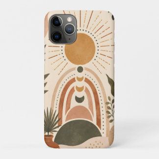 Case-Mate iPhone Case Art botanique et soleil bohème