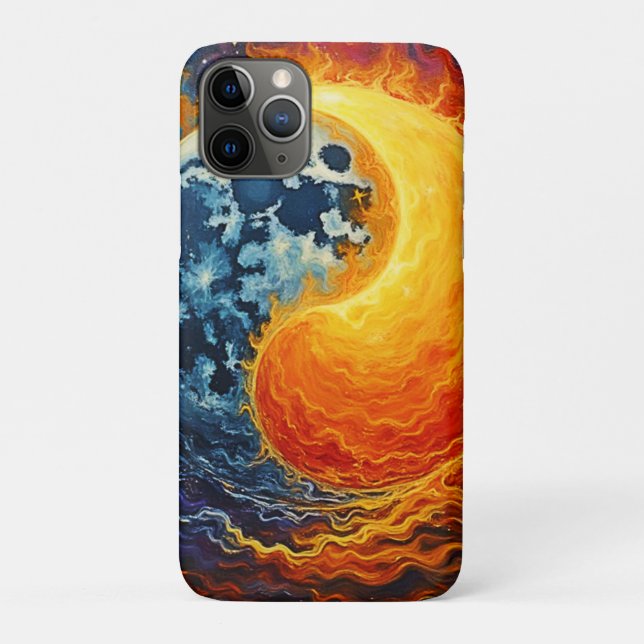 Coques Case-Mate iPhone Art Celestial Yin Yang (Dos)
