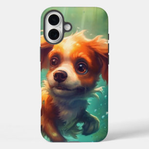 Coques iPhone 16 Plus Art chiot
