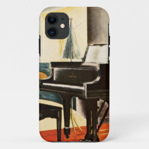 Etui iPhone Case-Mate Art coloré vintage d'annonce d'instrument de pian