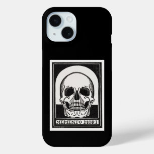 Coque Pour iPhone 15 Art de crâne Memento Mori