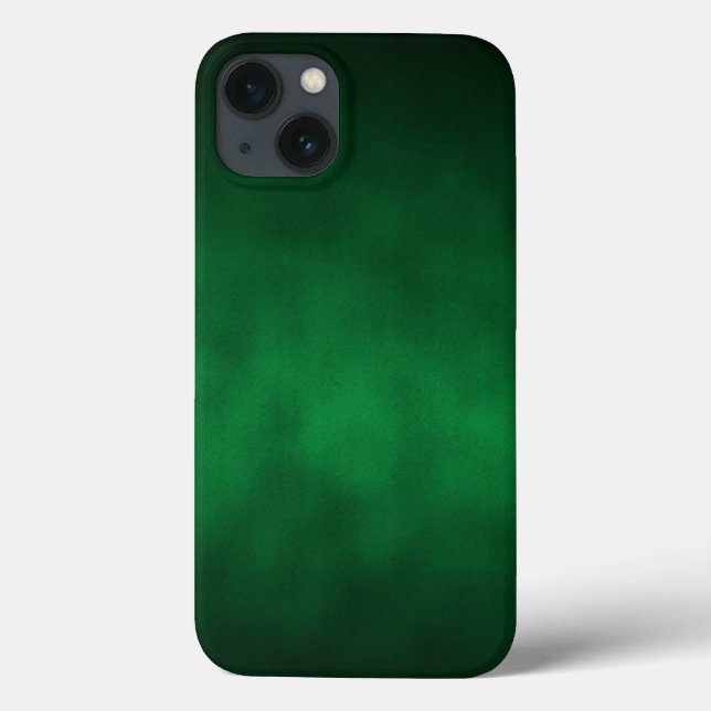 Coques Case-Mate iPhone Art de fond ombré gothique vert (Verso)