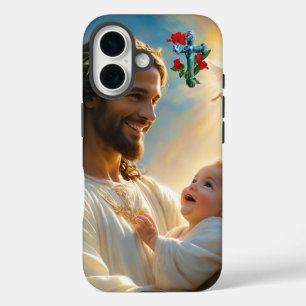 Coques iPhone 16 art de Jésus