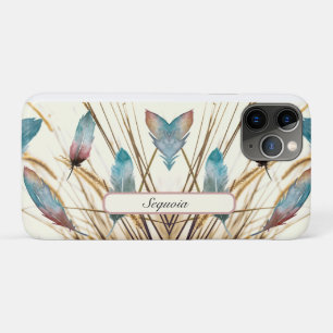 Case-Mate iPhone Case Art de la rose sarcelle personnalisé moderne avec
