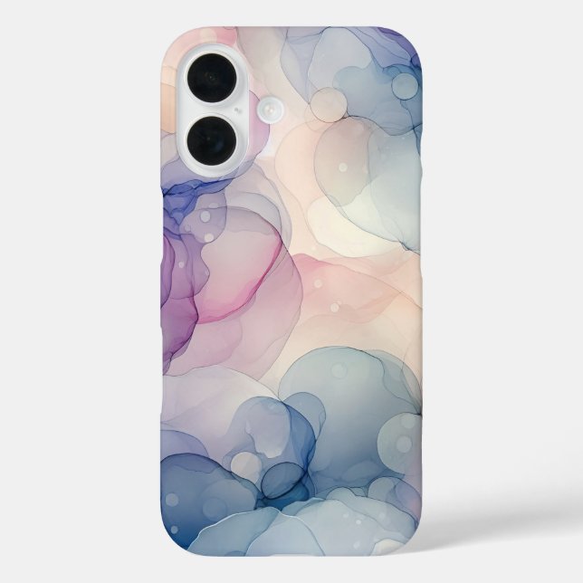 Coques Case-Mate iPhone Art de l'encre d'aquarelle (Verso)