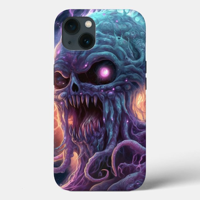 Coques Case-Mate iPhone Art de l'espace monstre (Verso)