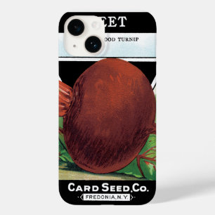 Coques Pour iPhone Art de l'étiquette de paquet de graines vintage, l