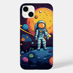 Coque Pour iPhone 14 Plus Art de l'Explorateur d'espace