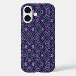 Coques iPhone 16 Art de motif abstrait de coups de pinceau aquarell