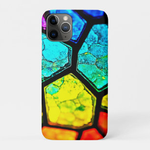 Case-Mate iPhone Case Art de verre coloré arc-en-ciel fissuré