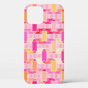 Case-Mate iPhone Case Art Déco chic industriel - rose, pêche, or