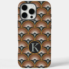 Coques iPhone 16 Pro Max Art Déco Jazz Age Sunset Jukebox