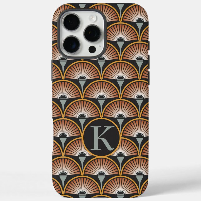 Coques Case-Mate iPhone Art Déco Jazz Age Sunset Jukebox (Verso)