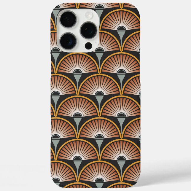Coques Case-Mate iPhone Art Déco Jazz Age Sunset Jukebox (Verso)