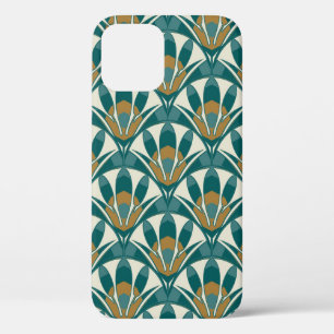 Case-Mate iPhone Case Art déco motif floral abstrait sans soudure. Décor