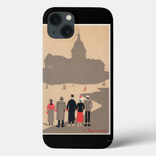 iPhone 13 Coque Art déco SceneParis, France de Le Pantheon