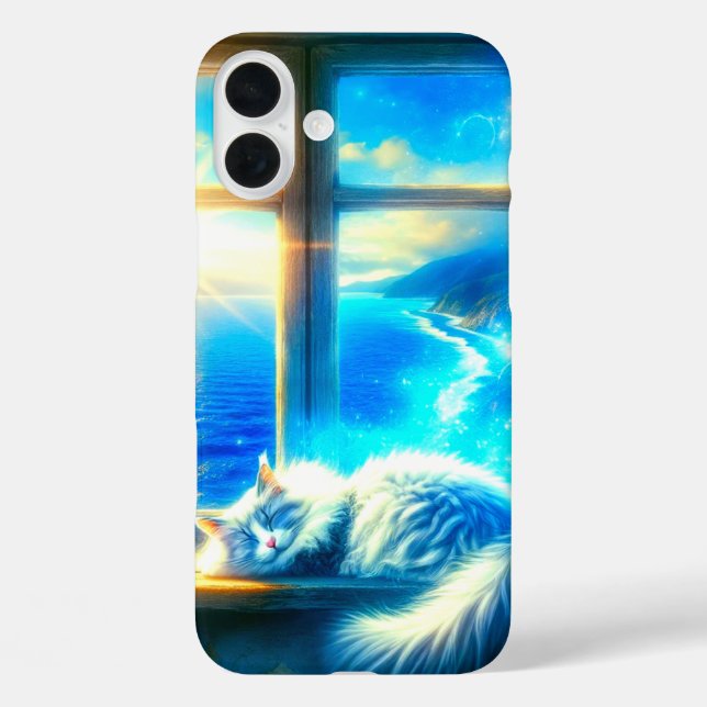 Coques Case-Mate iPhone Art du chat (Verso)