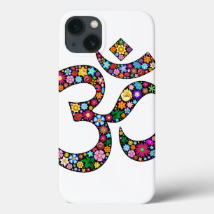 iPhone 13 Case Art du symbole floral Namaste