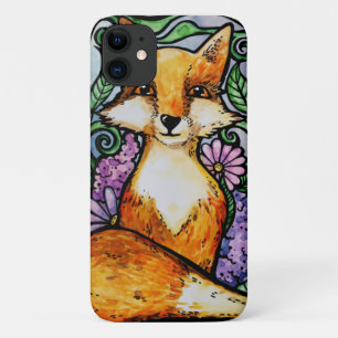 Case-Mate iPhone Case Art floral Renard Rouge Nature