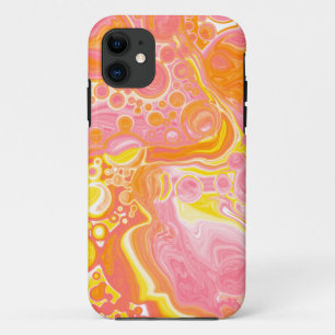 Case-Mate iPhone Case Art fluide rose et orange