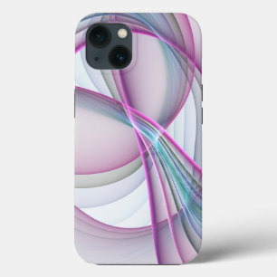 Case-Mate iPhone Case Art fractal abstrait coloré en mouvement, Moderne