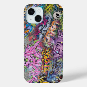 Coque Pour iPhone 15 art graffiti