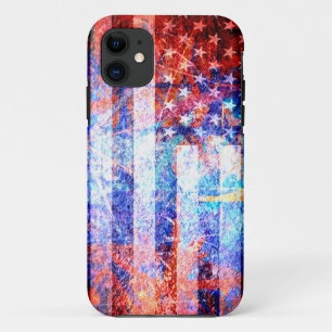Case-Mate iPhone Case Art Grunge American Flag #2