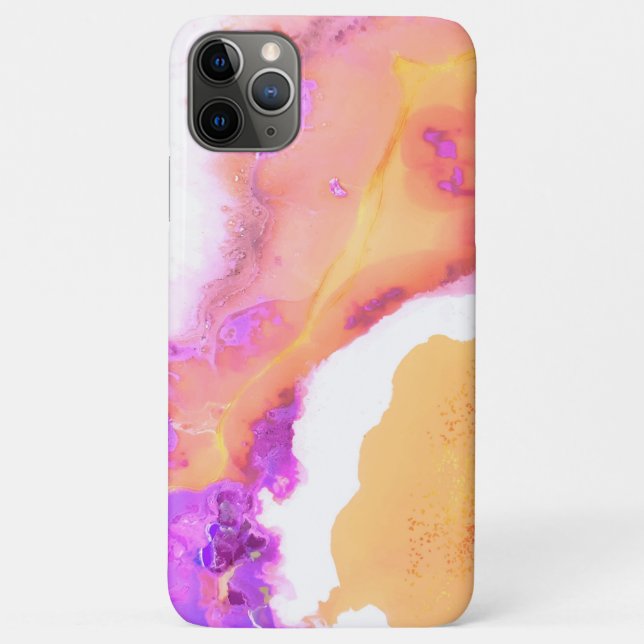 Coques Case-Mate iPhone Art Liquide Abstrait Fille Moderne (Dos)