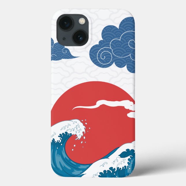 Coques Case-Mate iPhone Art minimal japonais (Verso)