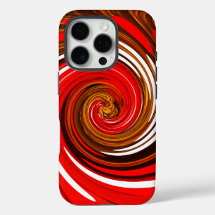 Coques iPhone 16 Pro Art mixte rouge